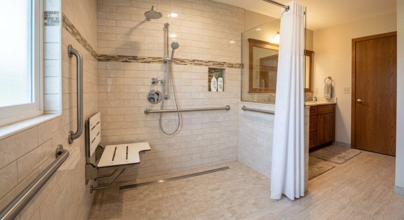 Walk In Shower Installation detail